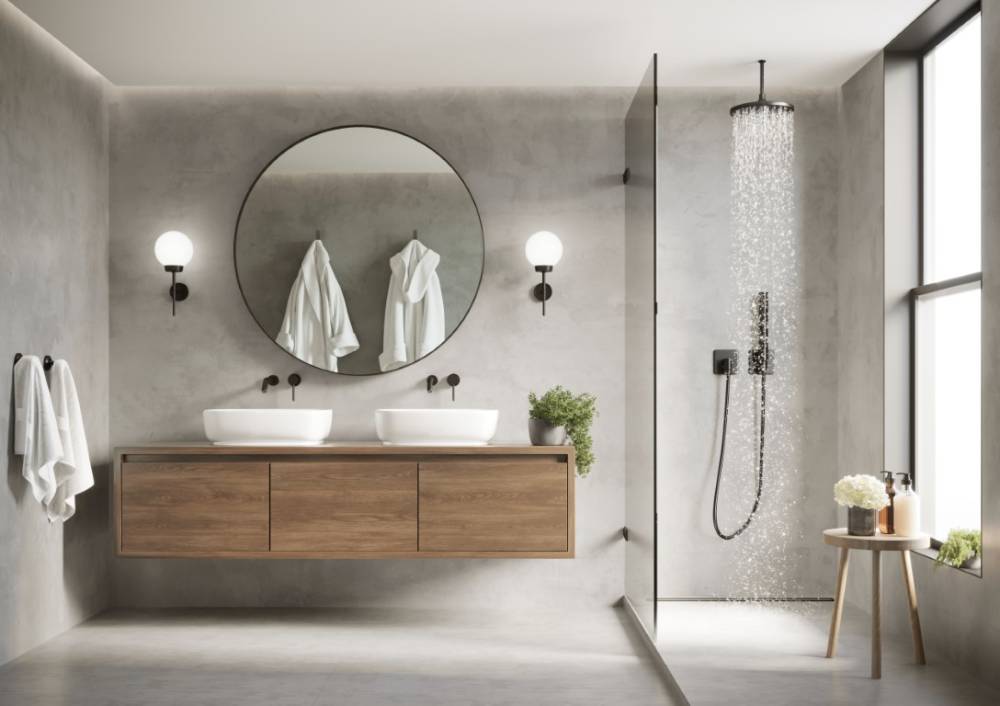 Salle de bain à Champier