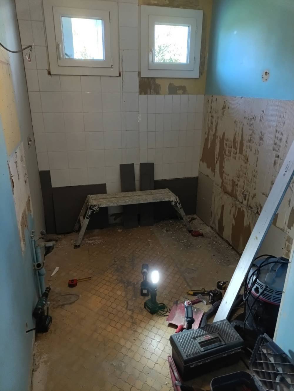salle de bains avant